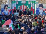 حضور مردم شهرستان اهر همزمان با مردم سراسر ایران در جشن چهل‌وششمین سالروز پیروزی انقلاب اسلامی