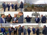 بازدید فرماندار اهر از روند احداث مرکز گردشگری و عشایری اوبا