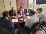 پیگیری موضوعات و مشکلات شهری در دیدار فرماندار شهرستان، شهردار و رئیس شورای اسلامی شهر اهر با دکتر بابایی اقدم عضو هیأت مدیره شرکت بازآفرینی شهری ایران
