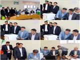 بازدید سرزده فرماندار اهر از اداره صمت