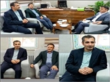 دیدار دکتر سید جلال عطائی مدیرعامل شرکت گیل راد با دکتر احمدی فرماندار شهرستان اهر