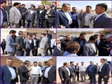 بازدید دکتر بابایی اقدم عضو هیأت مدیره شرکت بازآفرینی شهری ایران بهمراه دکتر احمدی فرماندار اهر از مناطق هدف بازآفرینی و تاریخی شهر اهر