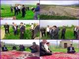دیدار فرماندار اهر با اهالی روستای حصار سیدلر اهر