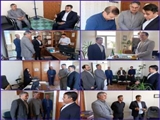 دکتر صادق احمدی فرماندار اهر به دیدار کارکنان خدوم اداره آموزش و پرورش این شهرستان رفت