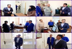 دیدار فرماندار اهر با رئیس و همکاران محیط زیست