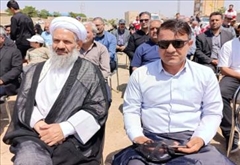 بازسازی واقعه غدیر خم در اهر بازسازی واقعه غدیر خم با حضور مردم و هنرنمایی هنرمندان توانمند شهرستان اهر برگزار شد.